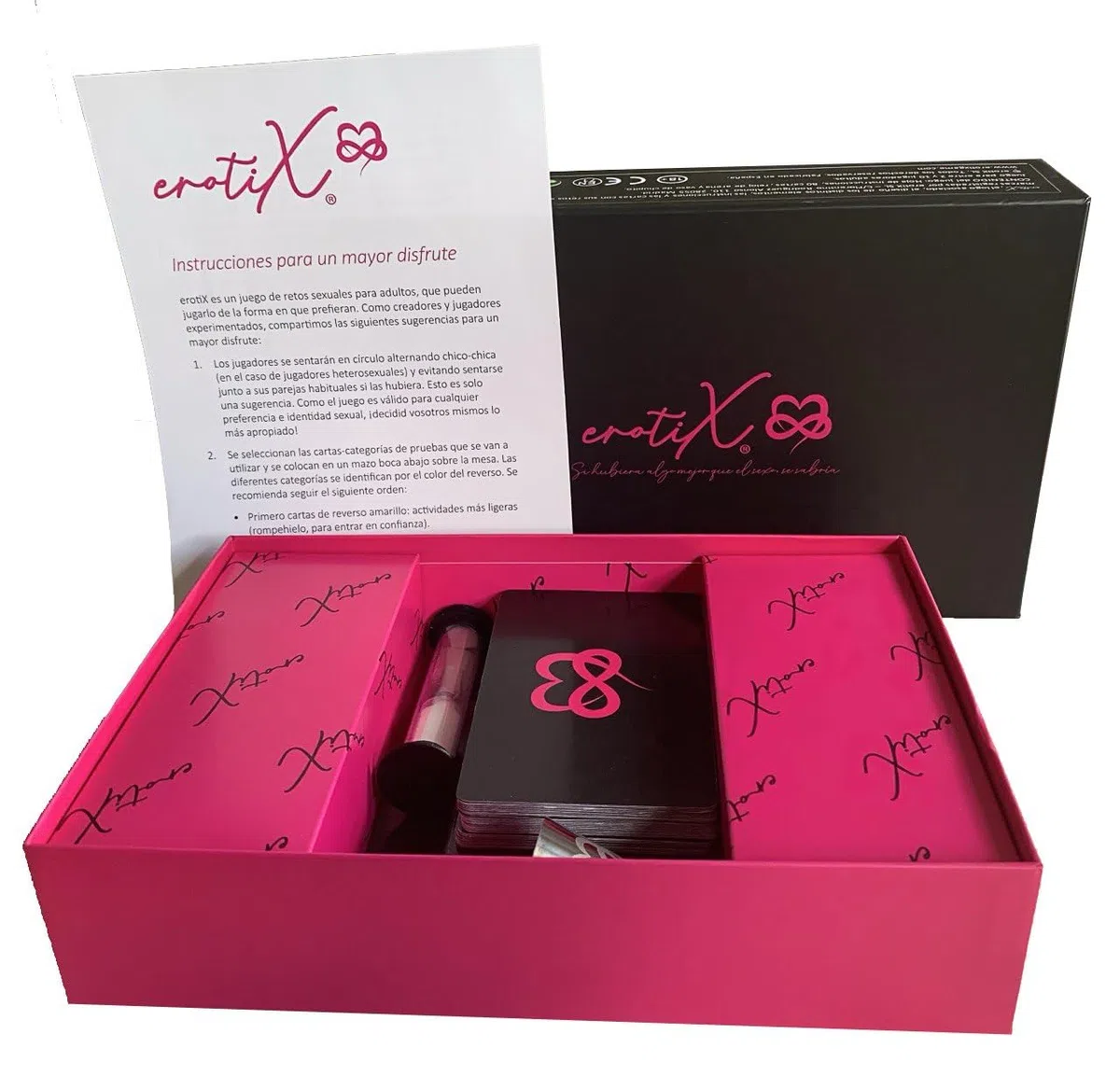 erotix-erotixgame-Juego para Adultos-Juego erótico Grupo-Juego Parejas–Juego de Mesa Adulto–Cartas Parejas-Juego Sexual para Adultos-Juego Sexual para Swingers-Intercambio de Parejas
