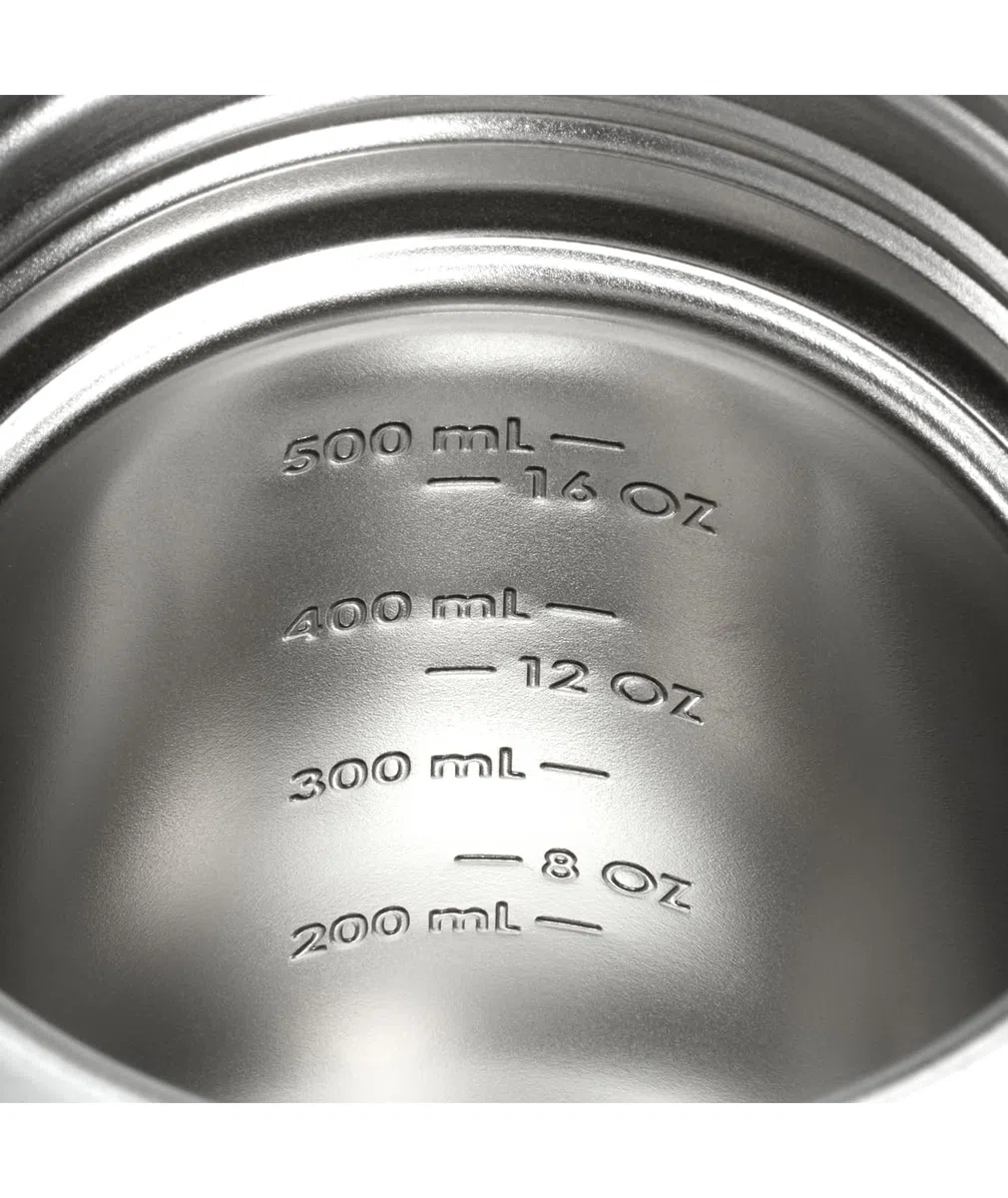 Stanley Activate - Botella mezcladora de 20 onzas, vaso agitador de acero inoxidable aislado a prueba de fugas, almacenamiento base y tapa de flujo rápido giratorio, batidos de proteínas y polvo para