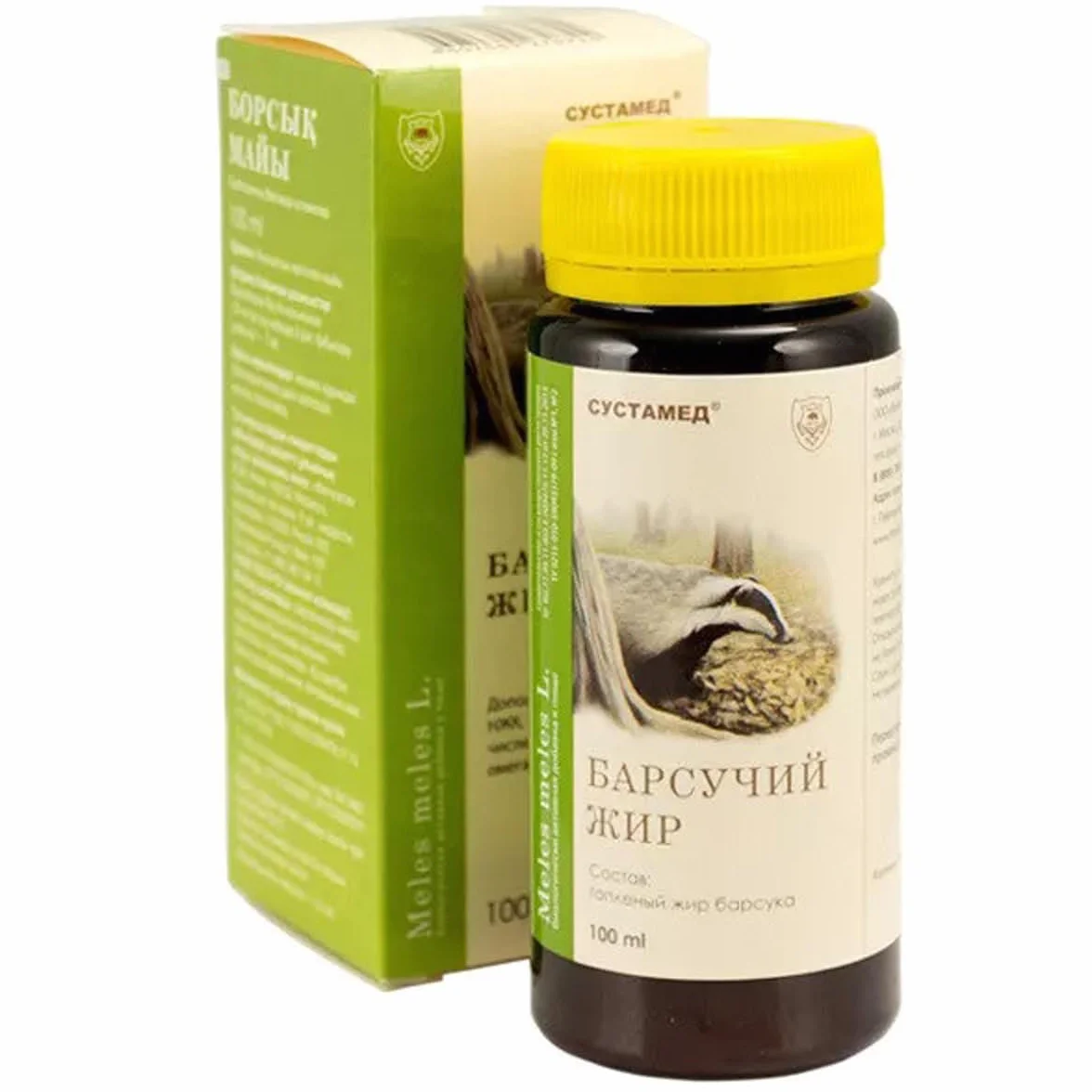 Grasa de Tejón y Marmota 100 ml