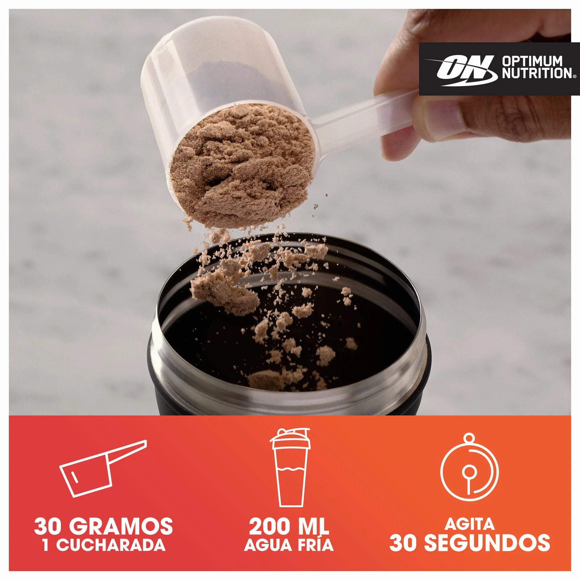 Optimum Nutrition Gold Standard 100% Whey Proteína Crema de Vainilla Francesa 2.28kg 76 Servicios