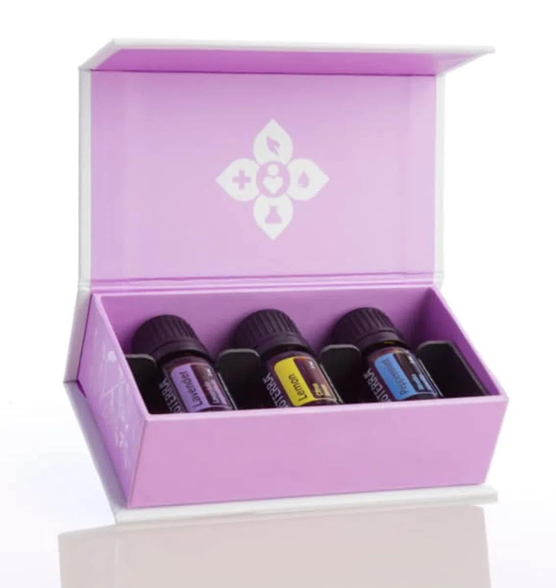 doTERRA Essential Oils Introductory Kit de 3 aceites.