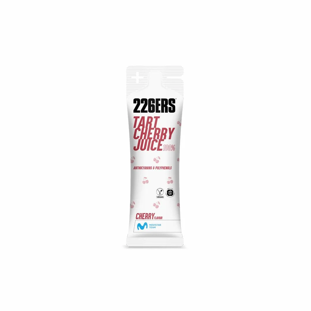 226ERS Tart Cherry Juice Concentrado Recuperador Muscular Antiinflamatorio Vegano Sin Gluten Pack 6 x 60 ml