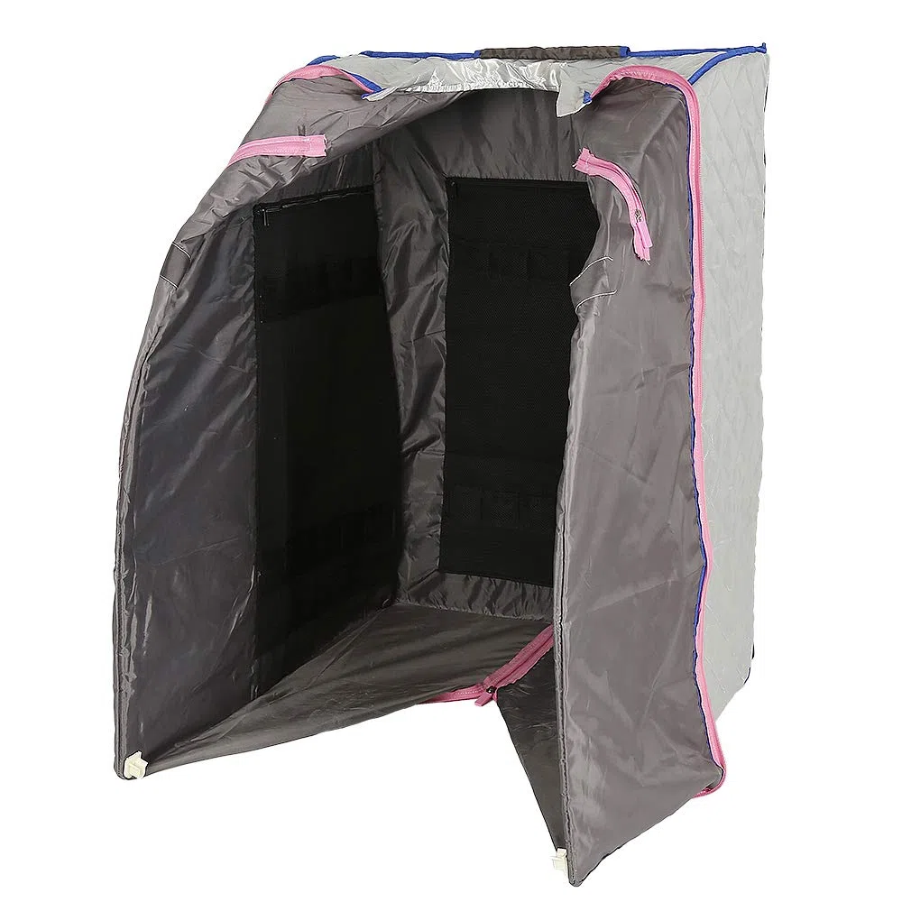 Sauna de Infrarrojos 1000W Sauna Iinfrarroja Portable Terapéutica Caja de Sauna Infrared Sauna,sauna,Sauna inflable,Portátil,Sauna infrarroja Portable Una Persona para Desintoxicación(EU)