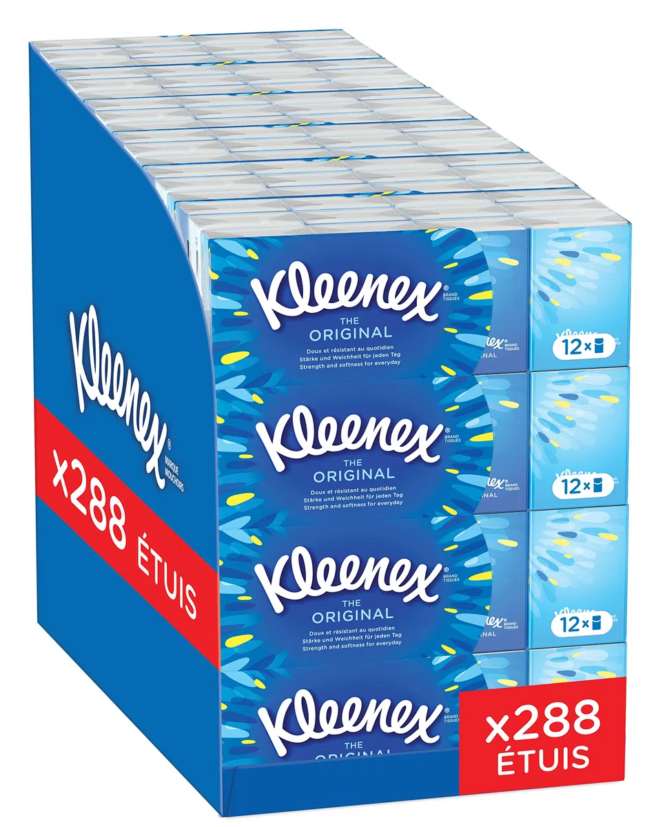 Kleenex Original Dispensador de Pañuelos de Papel, 288 Unidades