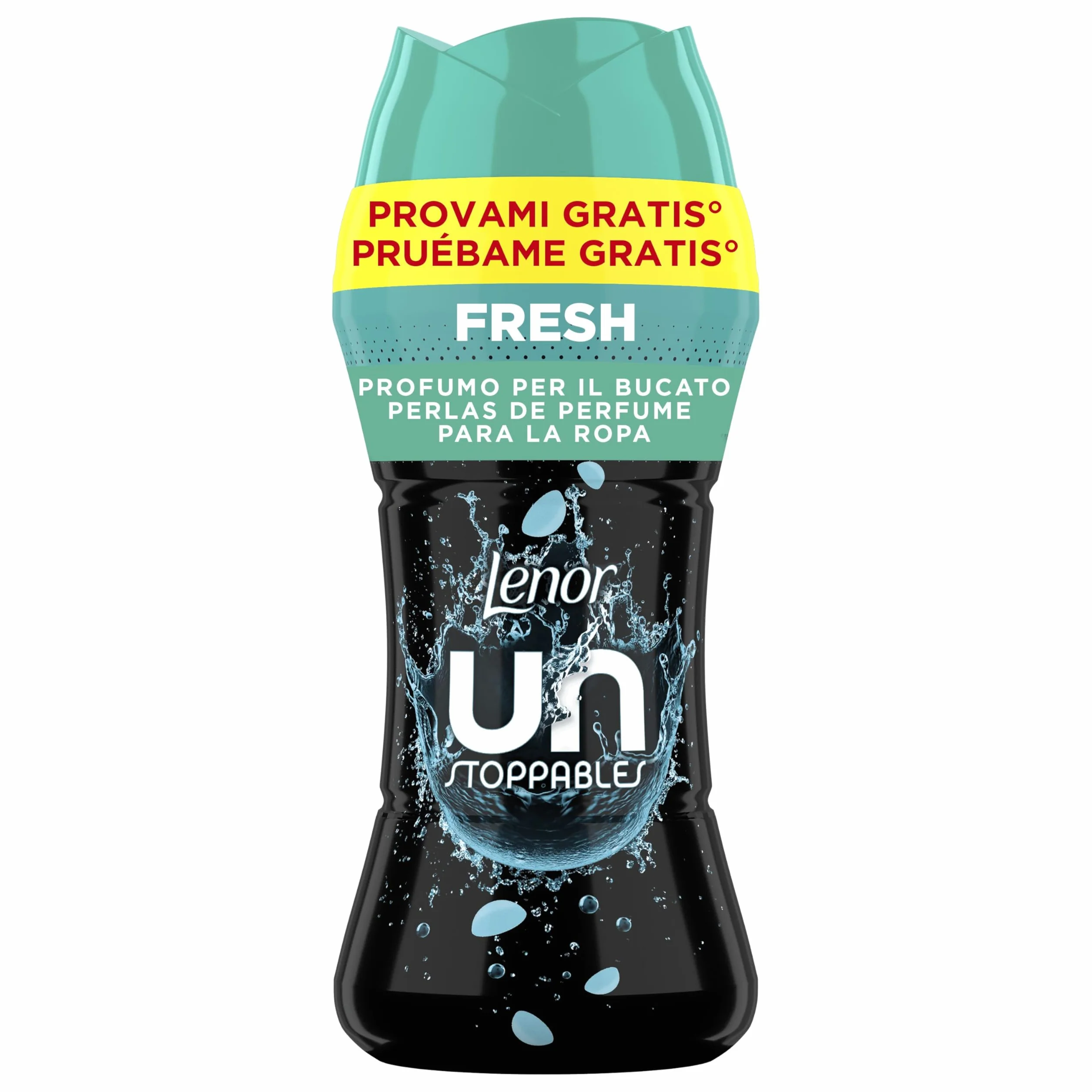 Lenor UNstoppables Perlas de Perfume para la Ropa, 96 Lavados (6 x 195g), Suavizante con Fragancia Fresca, Potenciador de Frescor