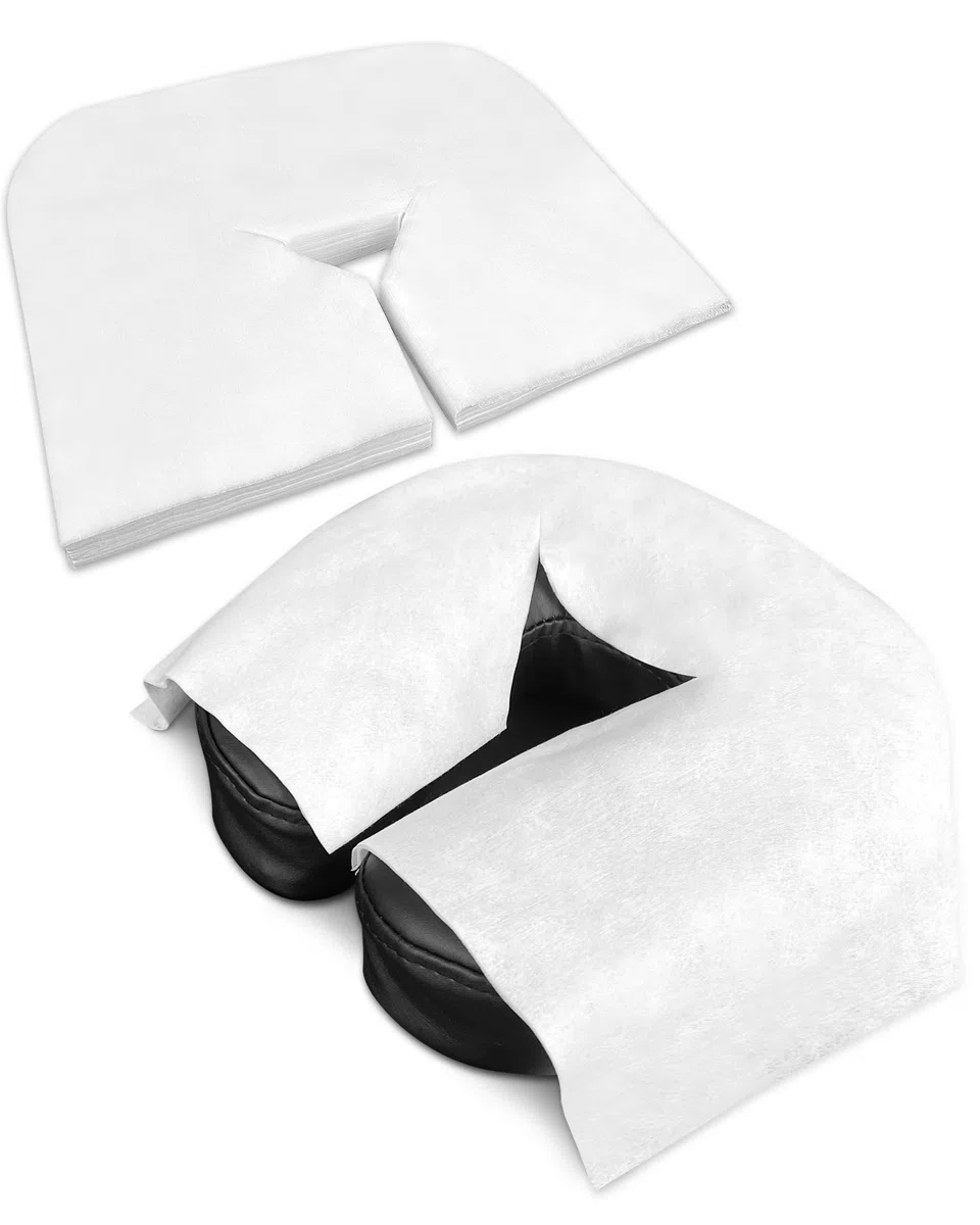 ZEN - 1000x fundas desechables reposacabezas - Fundas desechables para reposacabezas de textil no tejido en camillas de masaje, bancos de masaje y camillas de tratamiento - 41x31 cm