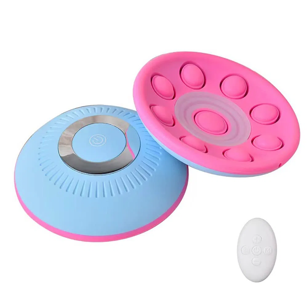 Masajeador de senos eléctrico inalámbrico, potenciador de 3 engranajes, máquina de masaje de senos antiflacidez para agrandar el pecho, máquina de masaje de forma corporal ajustable para mujeres
