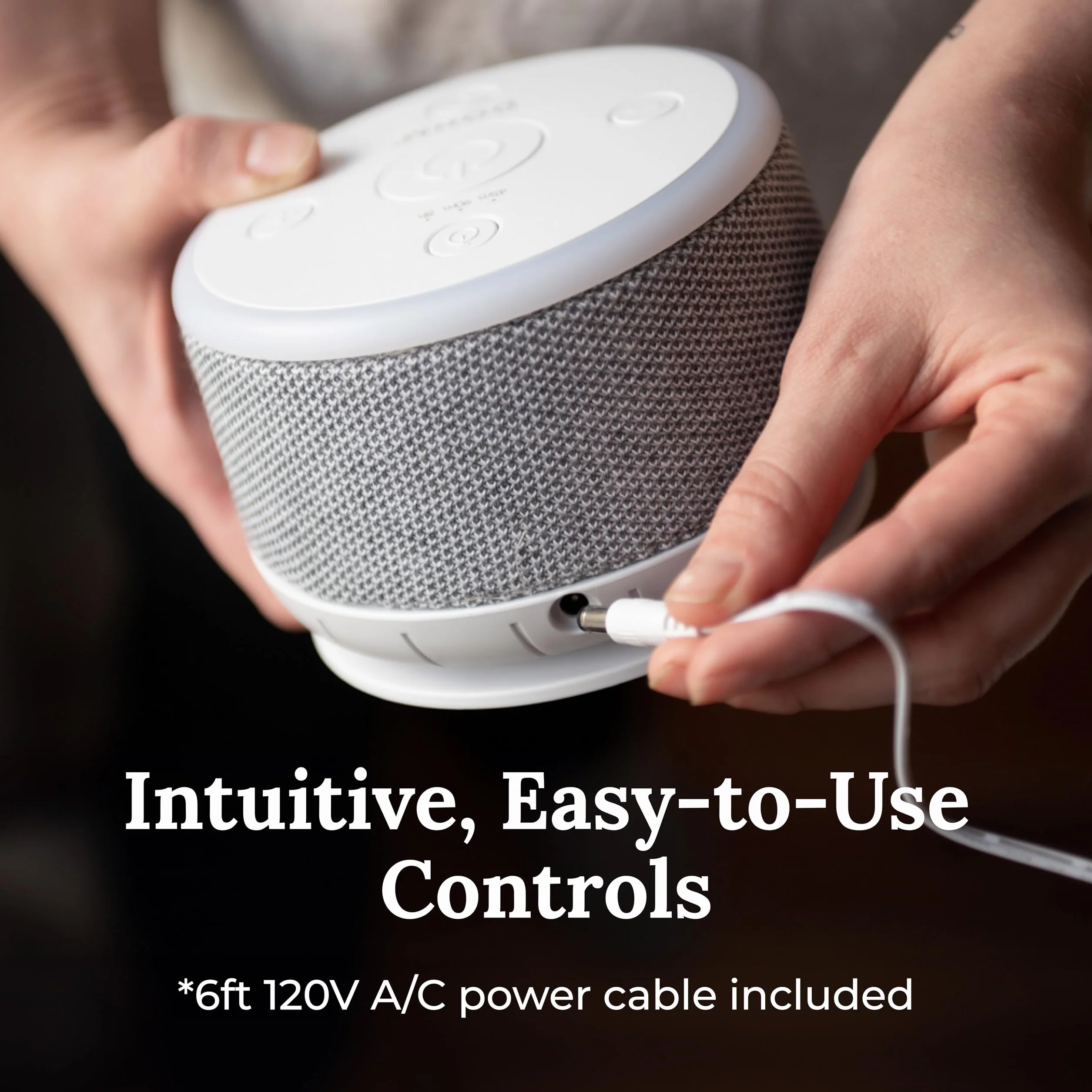 Yogasleep Dohm Nova White Noise Machine - Máquina de ruido para bebés y adultos, con luz nocturna, temporizador, 10 niveles de ventilación para una reducción óptima del ruido, para privacidad en la