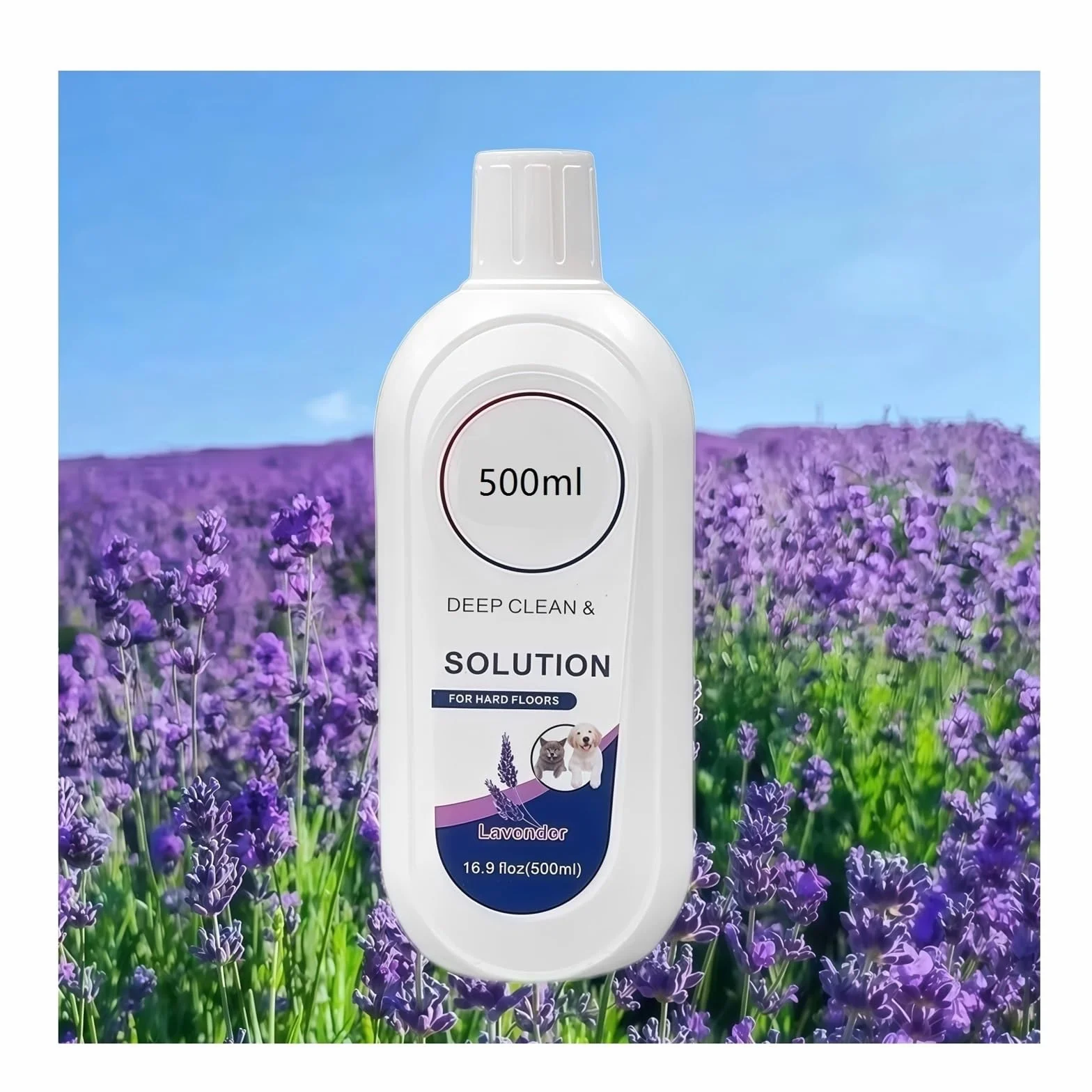 Solución limpiadora de Pisos a Base de Plantas de 500 ml con Sabor a Lavanda, Compatible con aspiradoras Tineco Cleaning Solution Floor One S3/S5/Pro2/COMBO/S7Pro Series (3 Botellas)