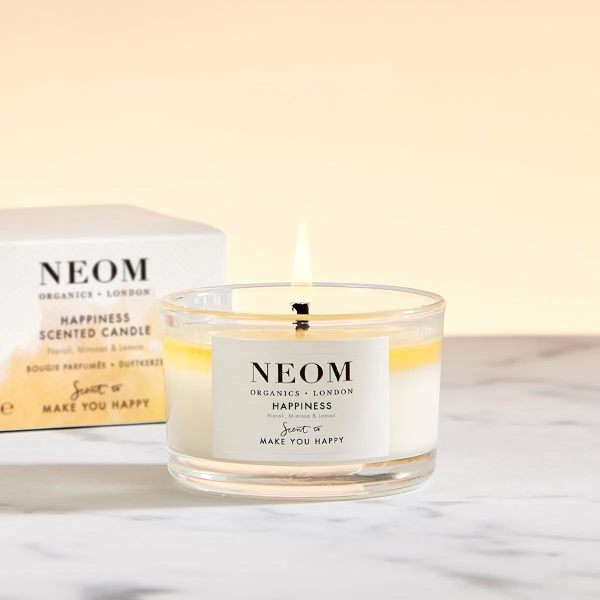 Neom Happiness Scented Candle Travel Size