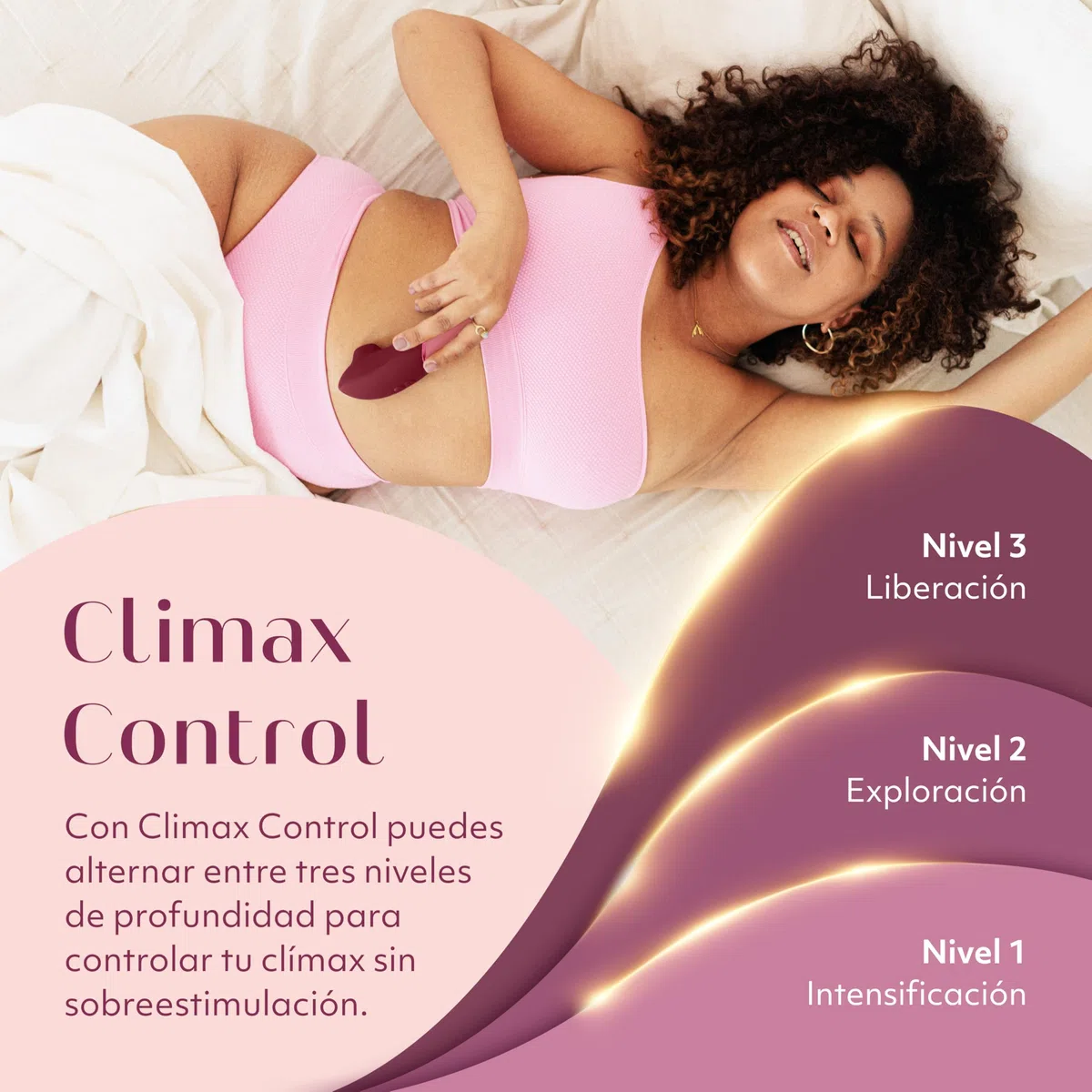 Womanizer Next Succionador de clítoris femenino | Estimulador Vibrador mujer | Juguetes eróticos para pareja sexuales con 14 niveles de Intensidad | Resistente al Agua | Recargable | Bordeaux