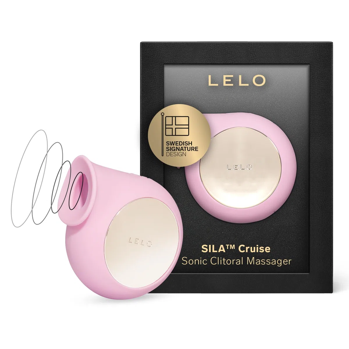 LELO SILA Cruise Estimulador de clítoris, con un diseño resistente al agua, 8 modos de vibración y la tecnología exclusiva Cruise Control para ofrecerte un placer sin límites (Pink)