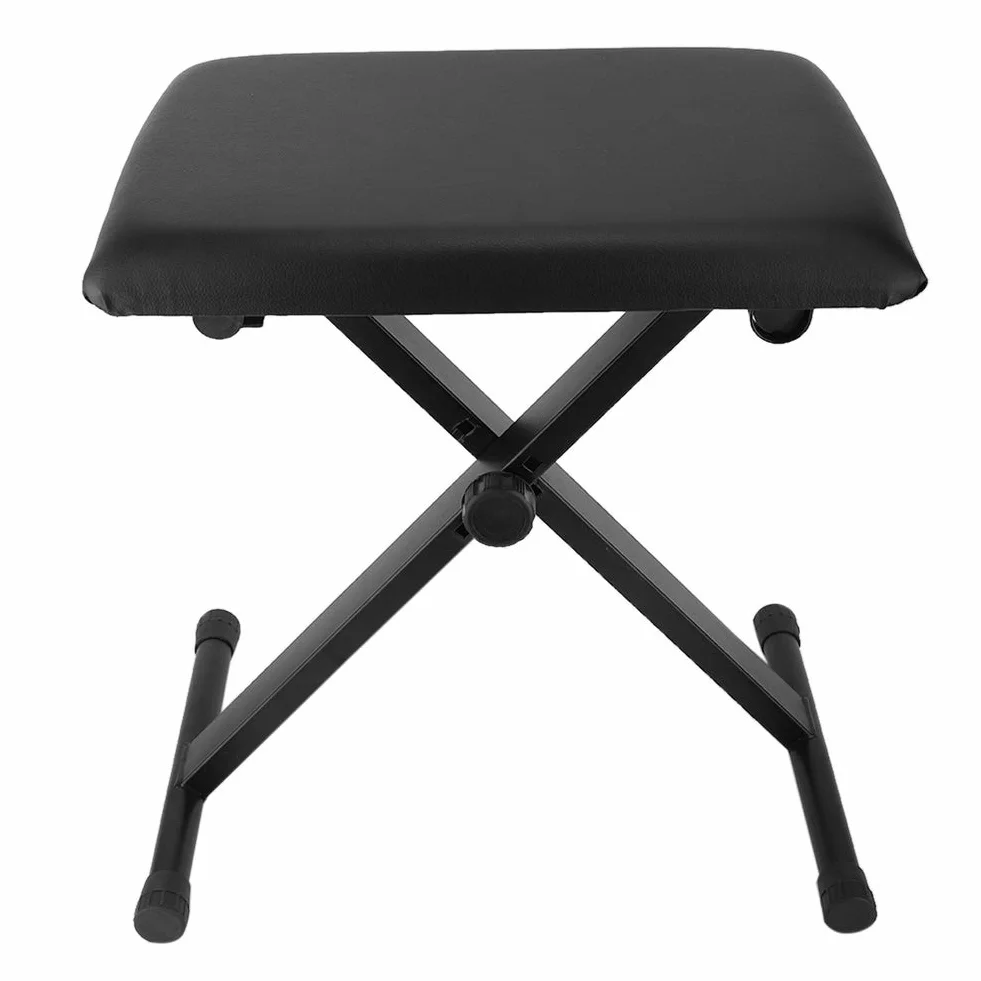 Taburete Plegable Altura Ajustable para Tatuaje 47-52 cm Cojín Grueso