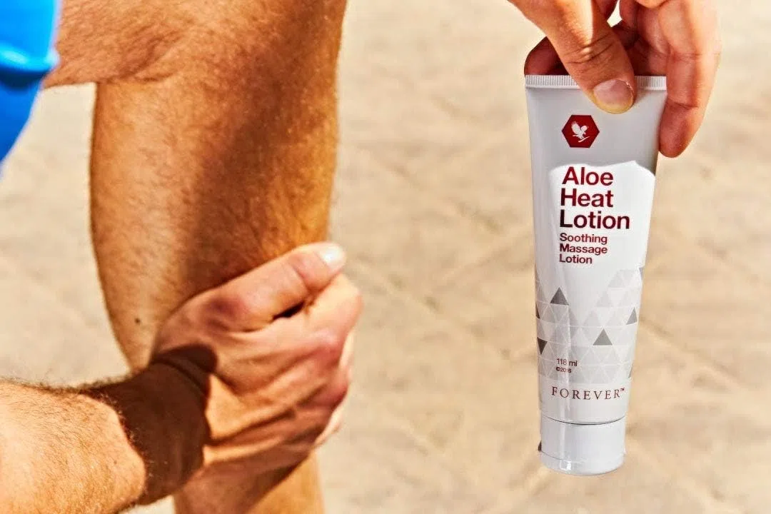 3 tubos de loción térmica de aloe para siempre (3 x 4 oz), loción de masaje calmante