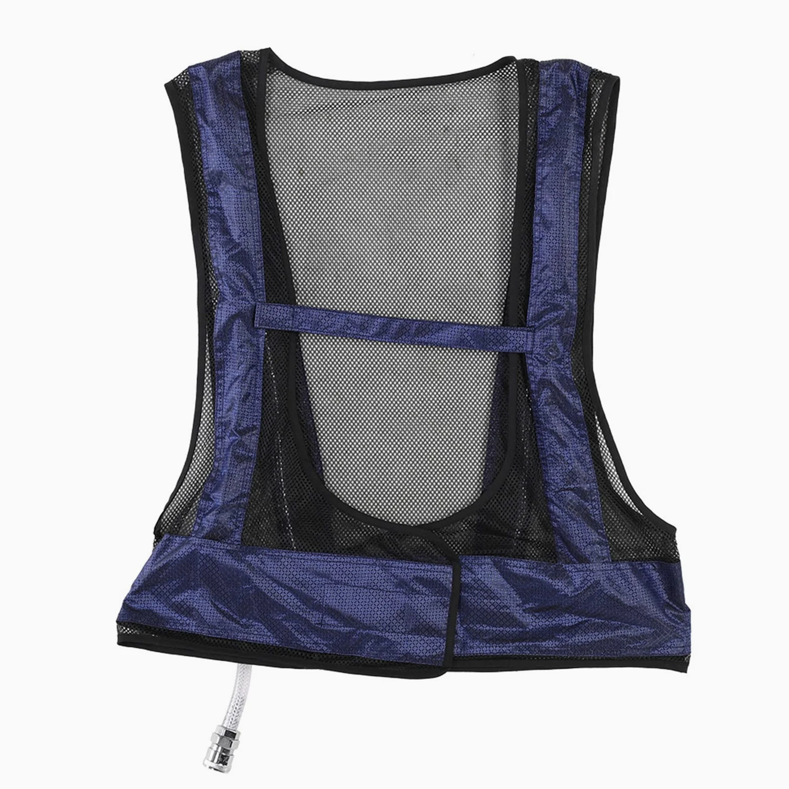 Garosa Chaleco de Enfriamiento Ajustable Chaleco de Aire Acondicionado Tubo de Vórtice Cómodo Verano Ropa Prevención Insolación Ropa Transpirable Ligera Uso Exterior Deportes