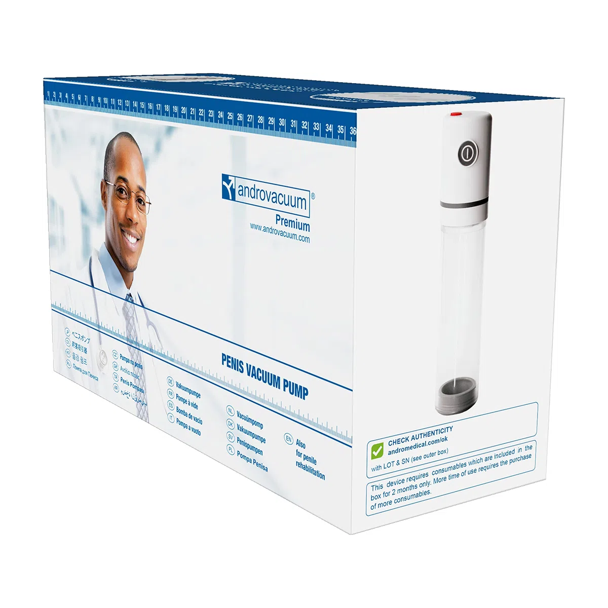 Premium | Version Androvacuum Premium de Andromedical ES