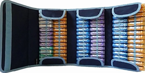 Estuche homeopatía azul 90 ud.