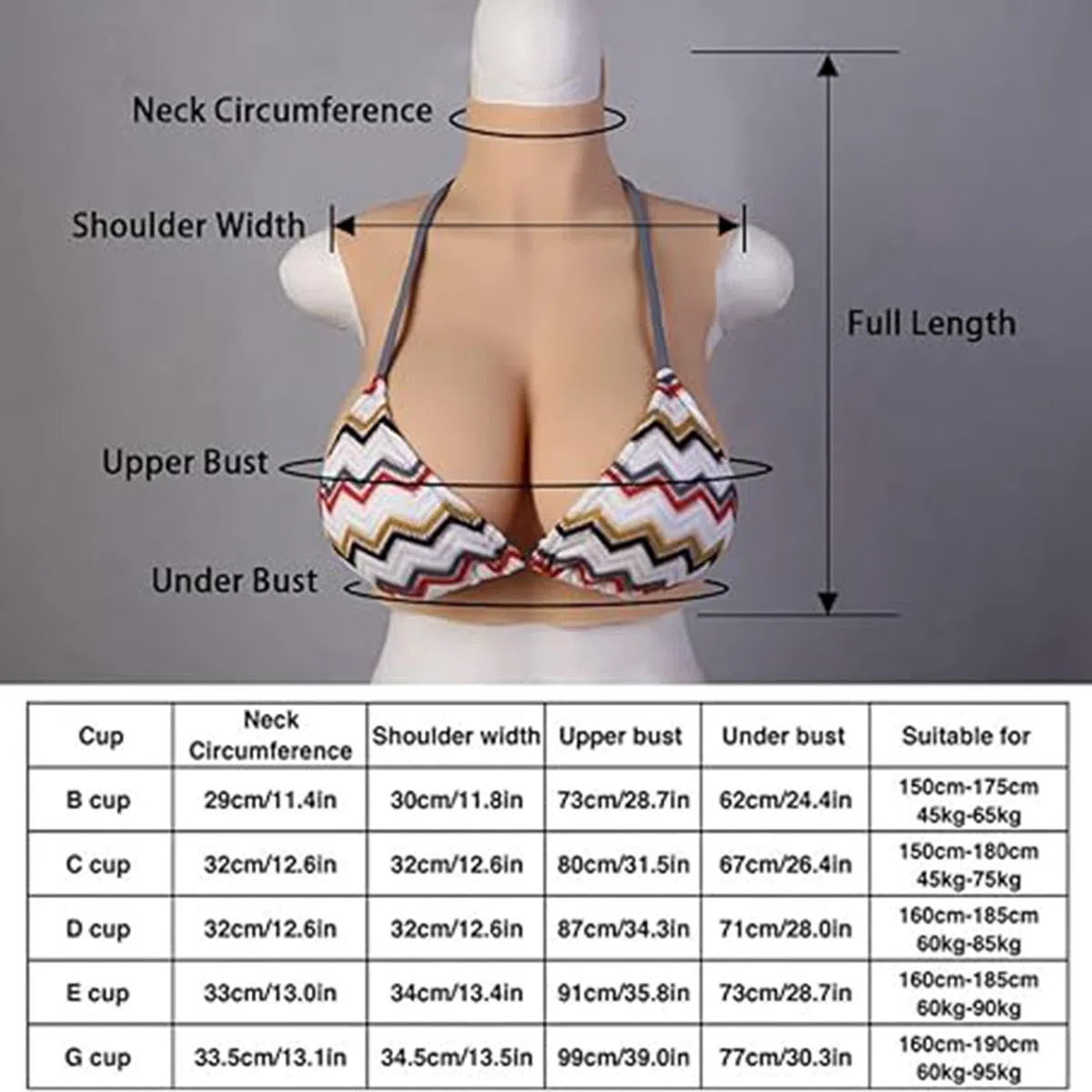 Pechos Silicona Realista,Pechos De Silicona Tetas Falsas Relleno Algodón C Cup, Tetas de silicona realistas Pechos silicona, Cosplay Senos Artificiales Mamarios transexuales, Amarillo asiático