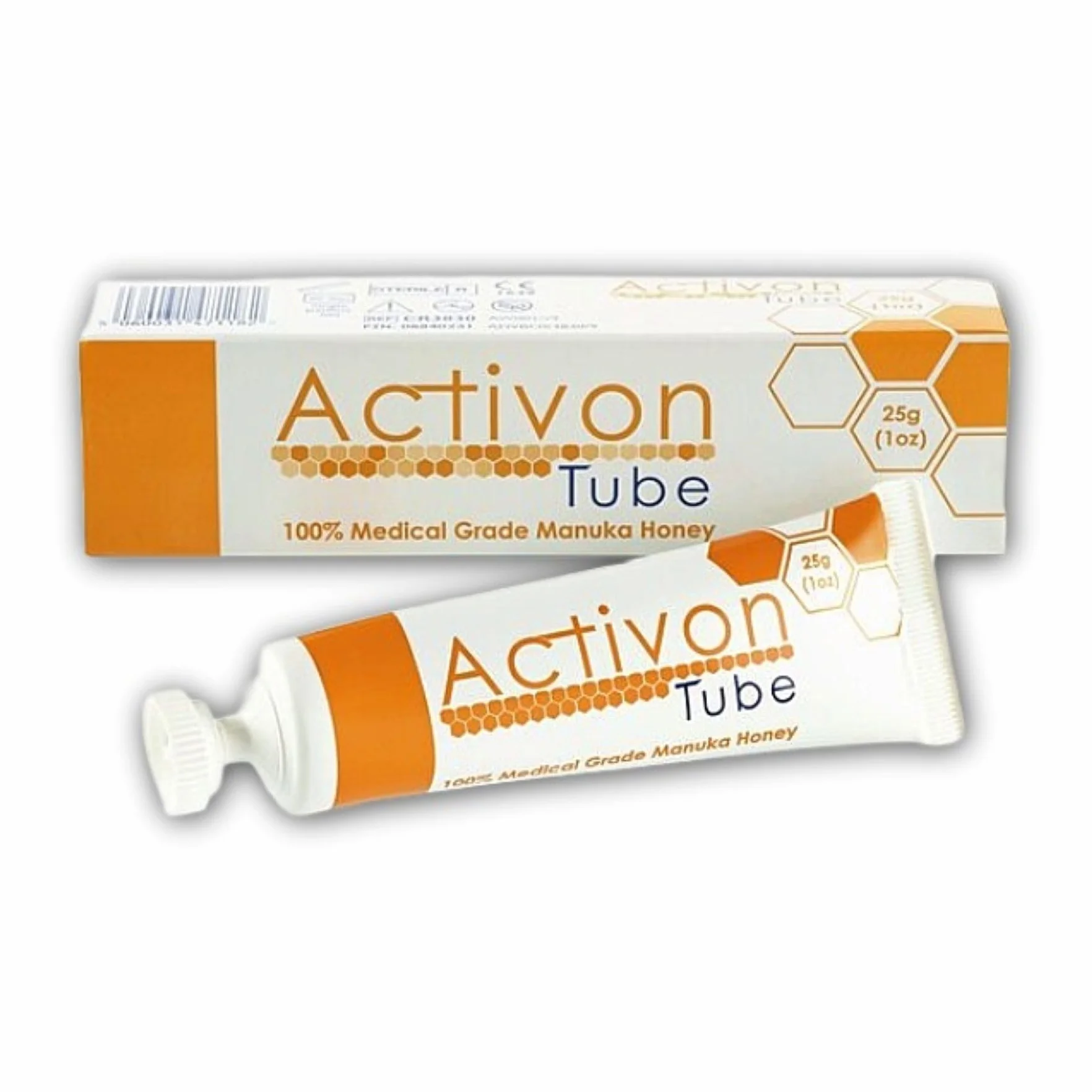 Activon Tubo 25g, 100% miel de manuka médica, 12-pack